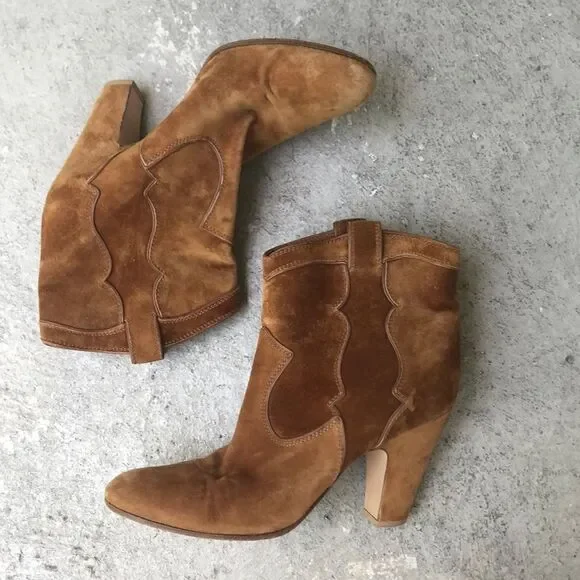 Guanvito Rossi Milano Wester ankle boots