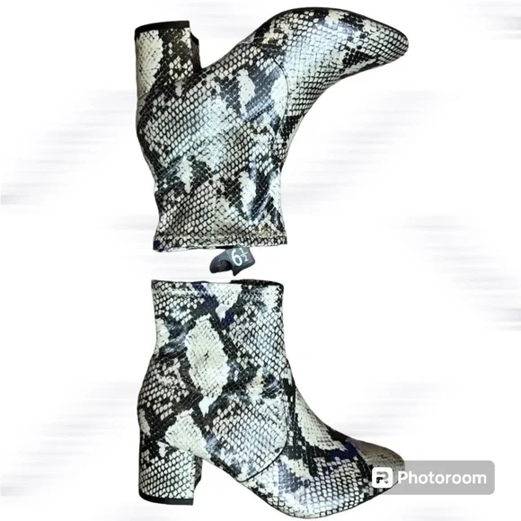 Snakeskin Boots by Time and Tru