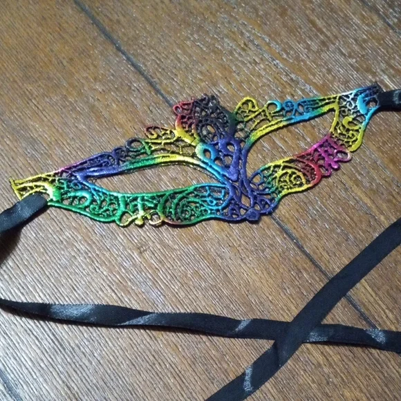 2/$16 Elegant Multicolor Lace Masquerade Mask