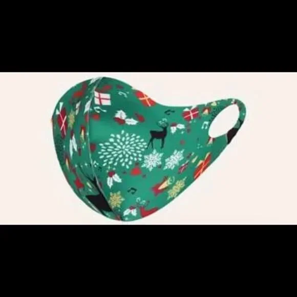 Christmas Graphic Face Mask