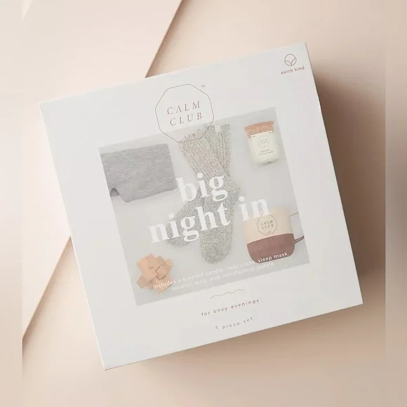New Luckies Calm Club Big Night In Kit For Cozy Evenings From Anthropologie!🔥🔥🔥