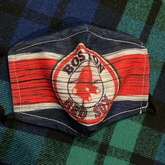 6/$20 New Boston Red Sox face mask