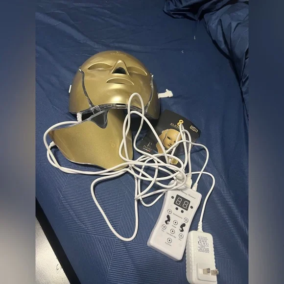 Gold LED Face Mask