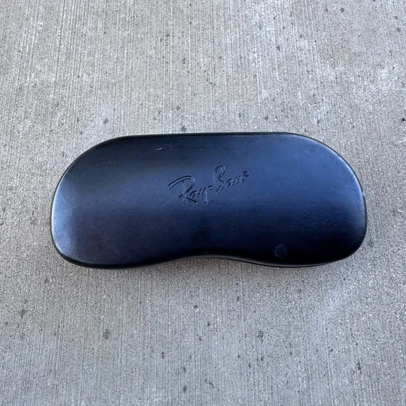 Ray-Ban Black Sunglasses Case Unisex Hard Shell Clamshell Case Only