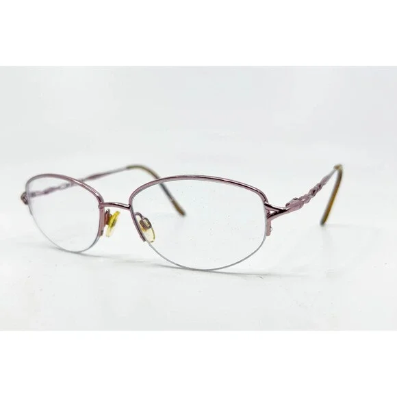 Zyloware Eyeglasses Women Purple Half Rim M201 52-16-118
