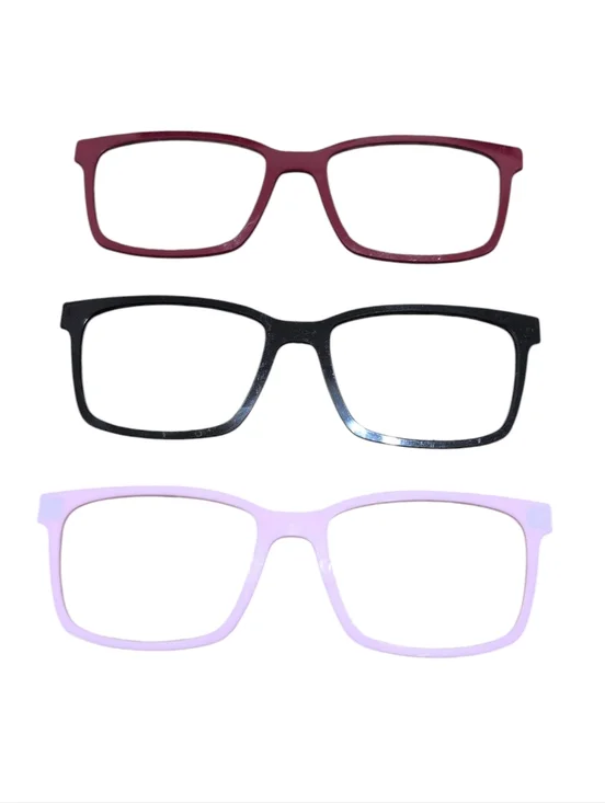 Pair Eyewear The Kirby Magnetic Toppers Frames Set Of 3