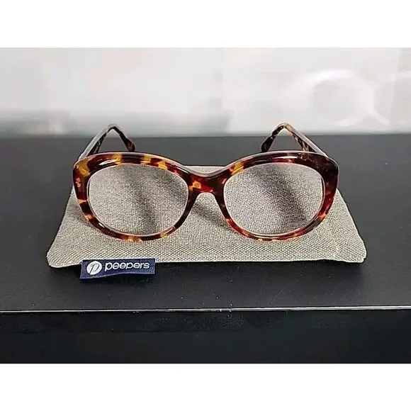 Gucci Tortoise Shell Butterfly Women Eyeglasses 02Y 56*18 Reading GG 2171/N/S