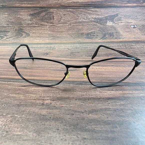Ray-Ban Highstreet RB 3023 Black Oval Metal Eyeglasses Frames W2963 Italy