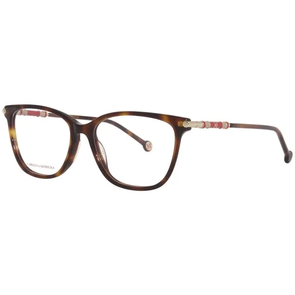 NWT Carolina Herrera CH-0027-05L-55 Havana 55mm Eyeglasses