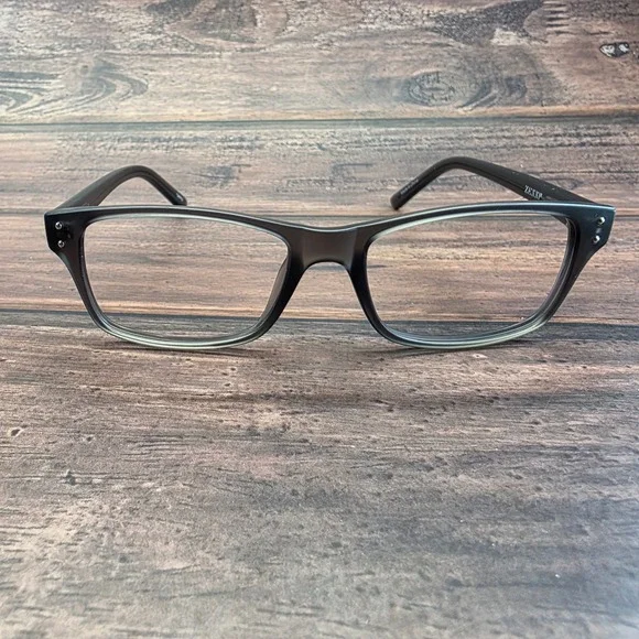 Zenni Optical 124512 Gray Rectangular Eyeglass Frames Acetate