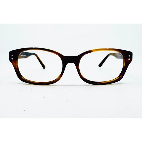 Michael Stars Eyeglasses Womens Brown Tortoise Punctual Tea 52-17-140