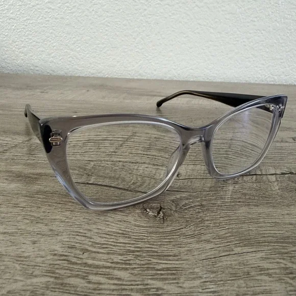 Carrera Women's Eyeglasses Frames Only Transparent Gray Square CARRERA-3036-K87