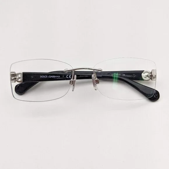 🕶️Dolce&Gabbana DG1278 061 Eyeglasses 52/17 135 /KAB517🕶️​