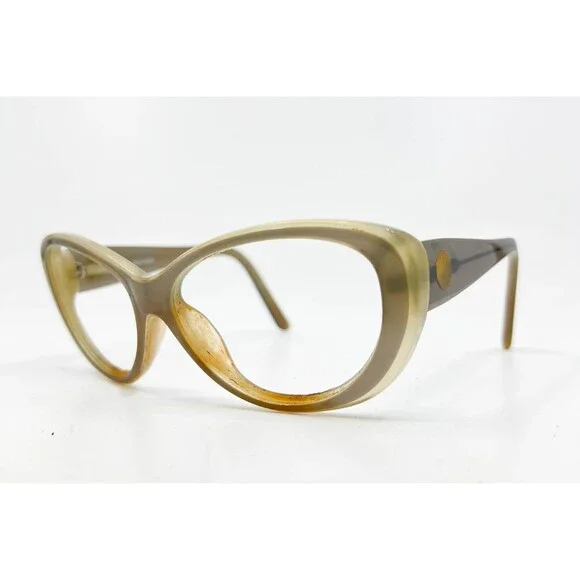 Harley-Davidson Eyeglass Frames Womens Gray Cat Eye DX 839 GRY-35 57-14-140