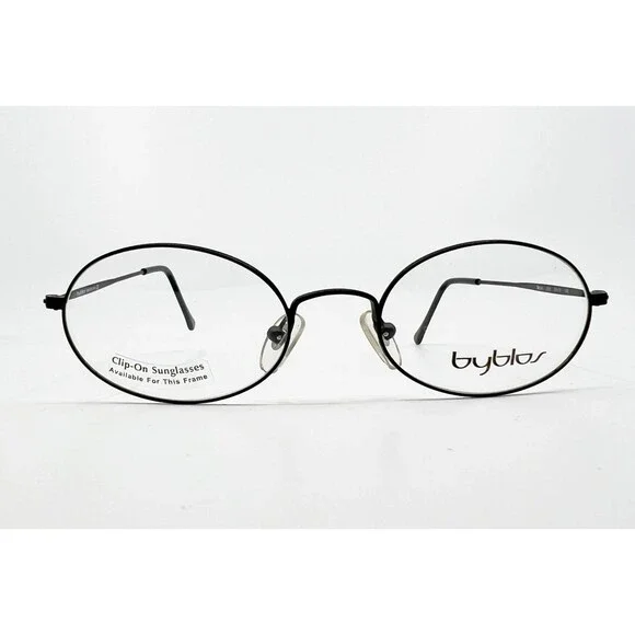 Byblos 624 305 Eyeglasses Frames Black Full Rim 50-18-140 15277