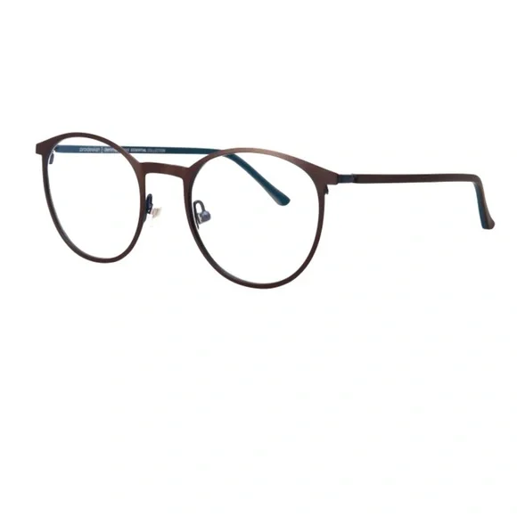 ProDesign Denmark 3171 Unisex Eyeglasses Frames RXable 5231 Chocolate Navy NWT
