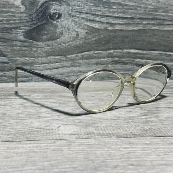 Bobbie Brooks 1 Ro Eyeglass Frames Womens 50-17-135 Clear Round Frames Only Vtg