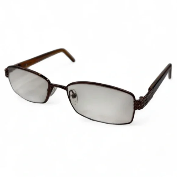 FRAMES ONLY- RUNWAY COUTURE‎ RCE 203 - 52•16•135 BROWN Eyeglasses Frames