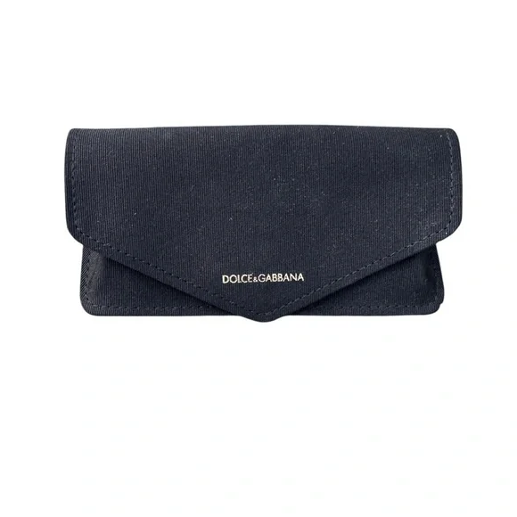 Dolce & Gabbana Eyeglass case Black not for oversized