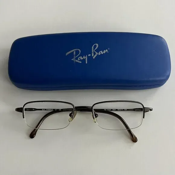 Ray-Ban Jr Titanium Glasses Frames (RB1002T 3001 45-17-120)