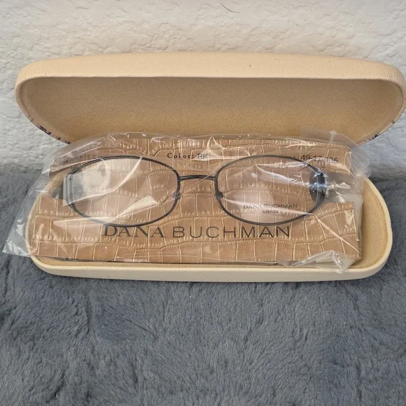Dana Buchman Emily Full Rim Eyeglasses Classic Look For School/Work/Office