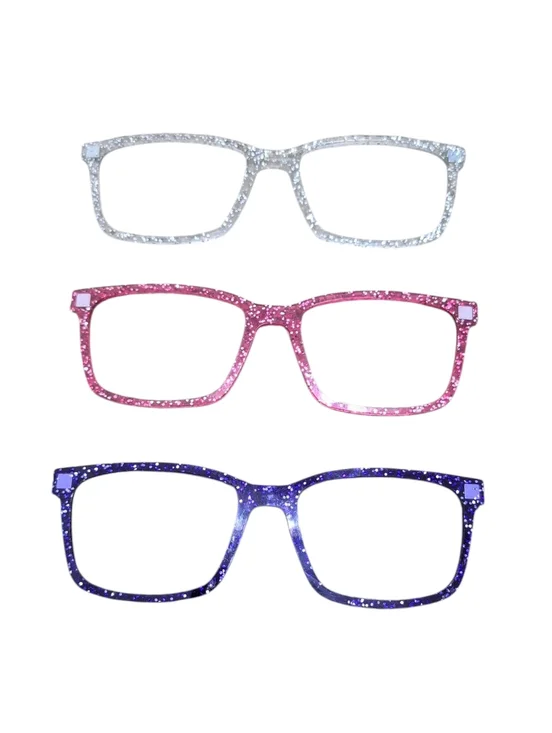 Pair Eyewear The Kirby Magnetic Toppers Glitter Set Of‎ 3