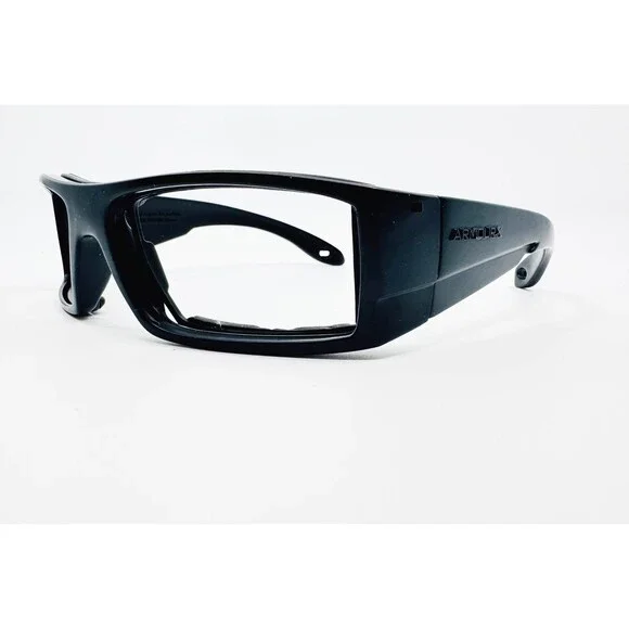 Armourx 6009 Safety Eyewear Frames Mens Black Wrap Z87-2+ CSA Z94.3 125mm
