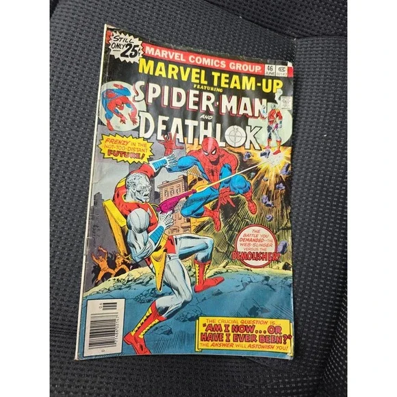 Marvel Team-Up #46 1976 Marvel Comics Spider-Man and Deathlok Fine+
