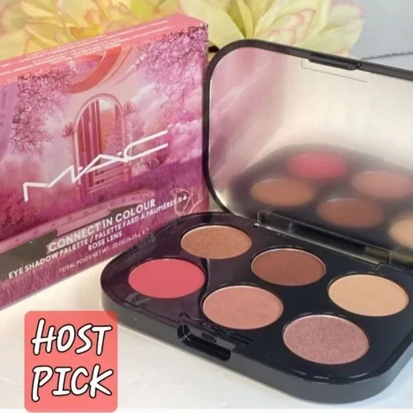 M•A•C connect in color Rose Lens palette