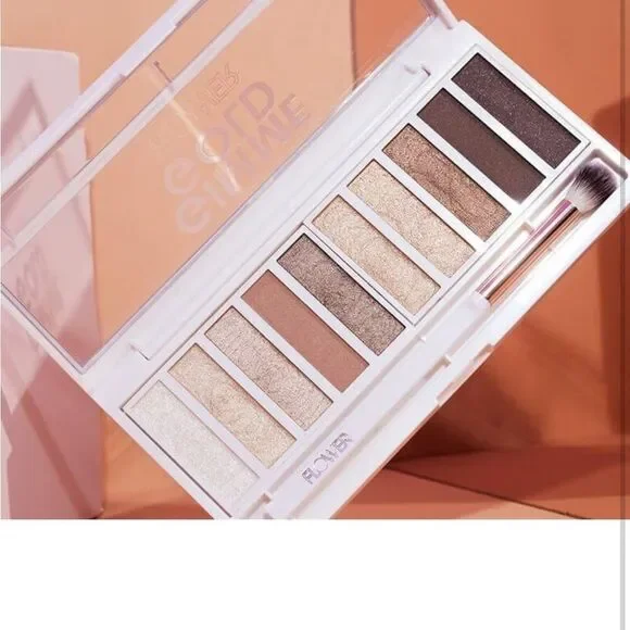 FLOWER BEAUTY BY DREW BARRYMORE SHIMMER +SHADE EYESHADOW PALETTE