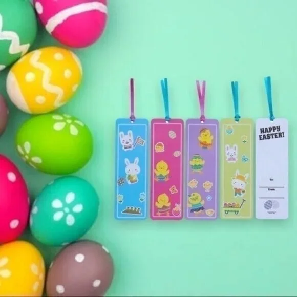 Easter Bookmark Sticker Scenes 12 Pack