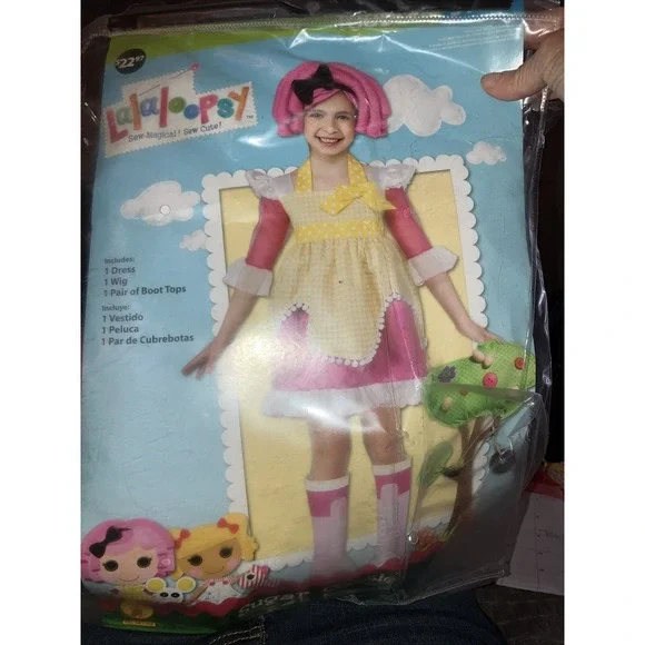 Lalaloopsy Deluxe Crumbs Sugar Cookie Costume‎ Sz 3t 4t Halloween