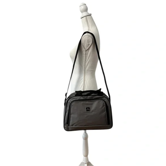 Tag Heuer Overnight Weekender‎ Travel Shoulder Bag Gray Black