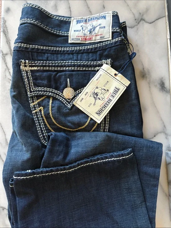 True Religion Mudslinger Straight Jean