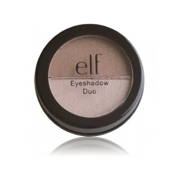 Elf Eyeshadow Duo Basic Mocha Swirl Brown New