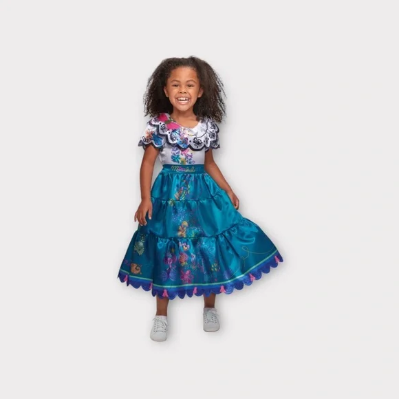 Disney Encanto Mirabel Madrigal Dress Costume Size 4-6x