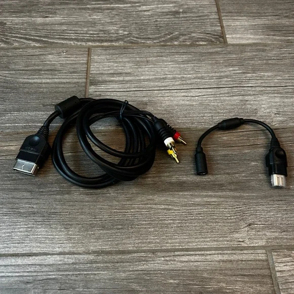 Original Xbox AV Cable Composite RCA Video Audio Cord Adapter For Xbox Console‎