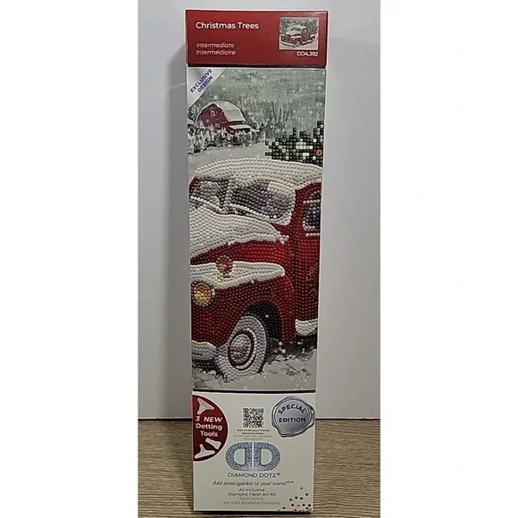 Diamond Dotz Art Kit Christmas Trees Truck SPECIAL ED NIB 2024‎ Intermediate