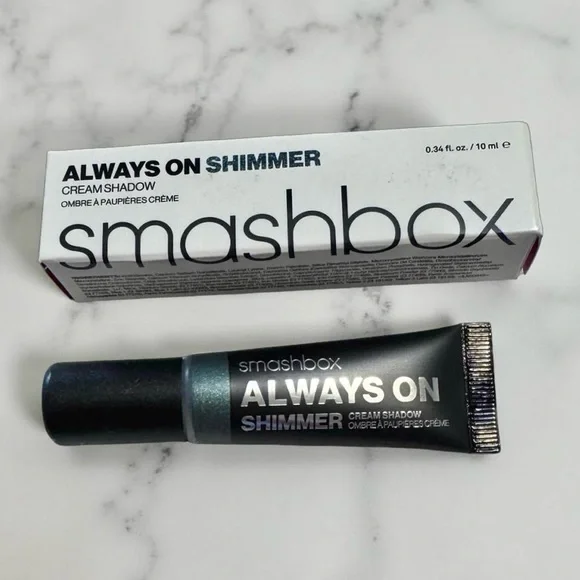 SmashBox Always Cream Shadow 10ml 0.34oz - Emerald Shimmer Brand new In Box