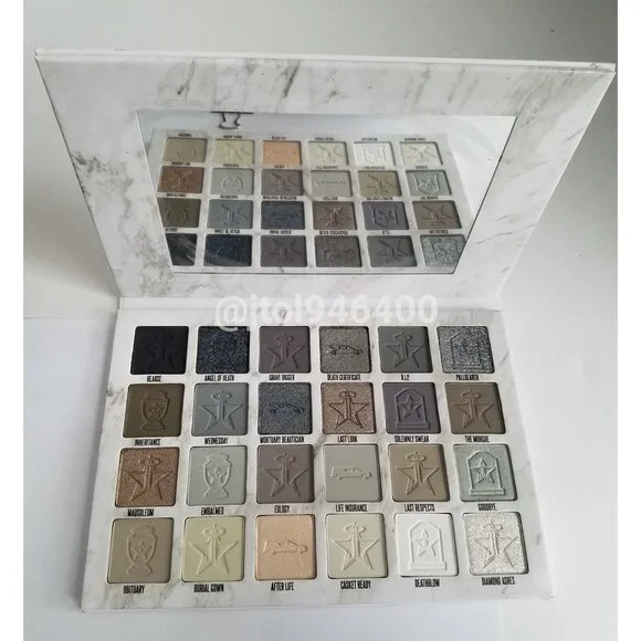 Jeffree Sart Cremated Eyeshadow Palette