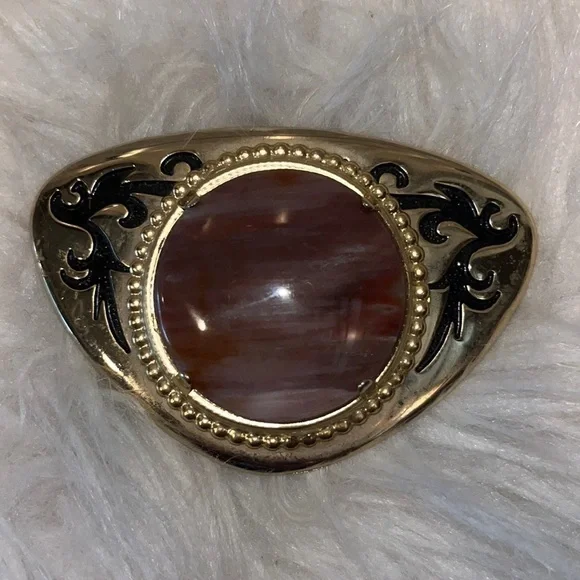 Pretty statement belt buckle western cowgirl rodeo ranch southwest boho