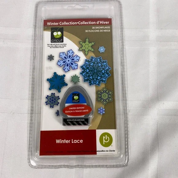 CRICUT - Limited Edition Winter Lace 30 Snowflakes - Winter Collection