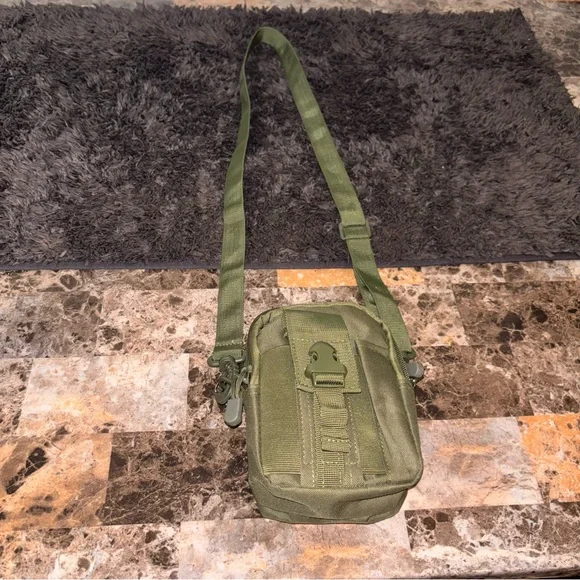 Olive Green Crossbody Bag