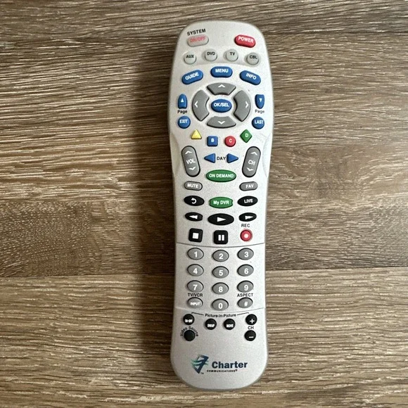 CHARTER CABLE BOX Digital TV REMOTE CONTROL HDTV DVR ON Demand