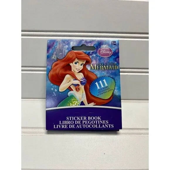 Disney Little Mermaid 111 Stickers