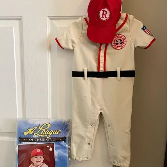 12-18M A League of Their Own baby Jimmy Dugan costume