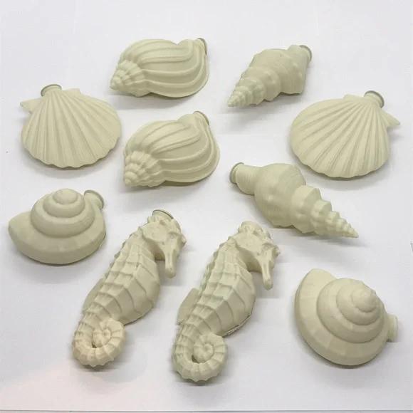 Vintage Old World Christmas Seashell Light Covers