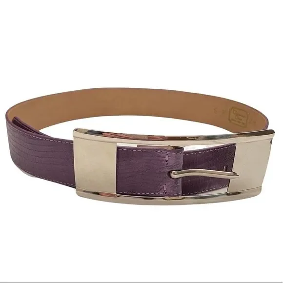 Vintage Christian Dior Belt Purple Size Small/Medium