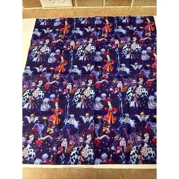 Disney Villains pre cut fabric for crafts
