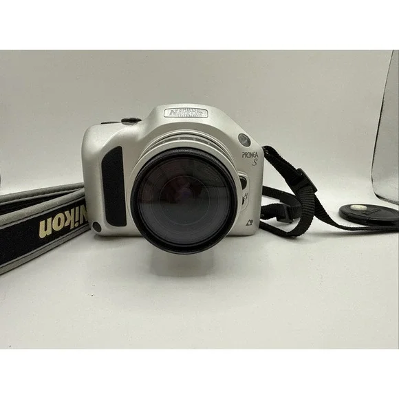 Nikon Pronea S Film Camera APS Silver SLR with Nikon 30-60mm Lens